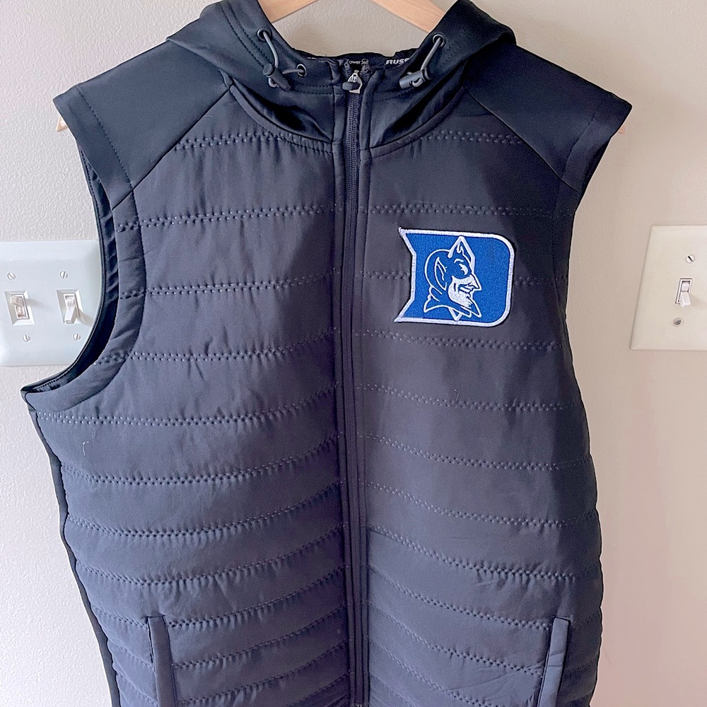 Duke Embroidered Vest w/ Hood